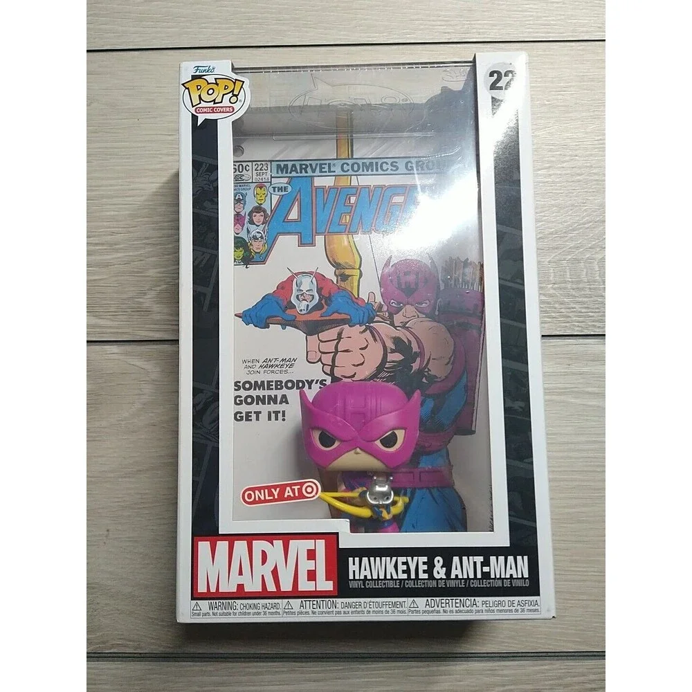 Funko Pop! Comic Covers Marvel #22 Hawkeye & Ant-Man Target Exclusive (New) - Picture 2 of 8